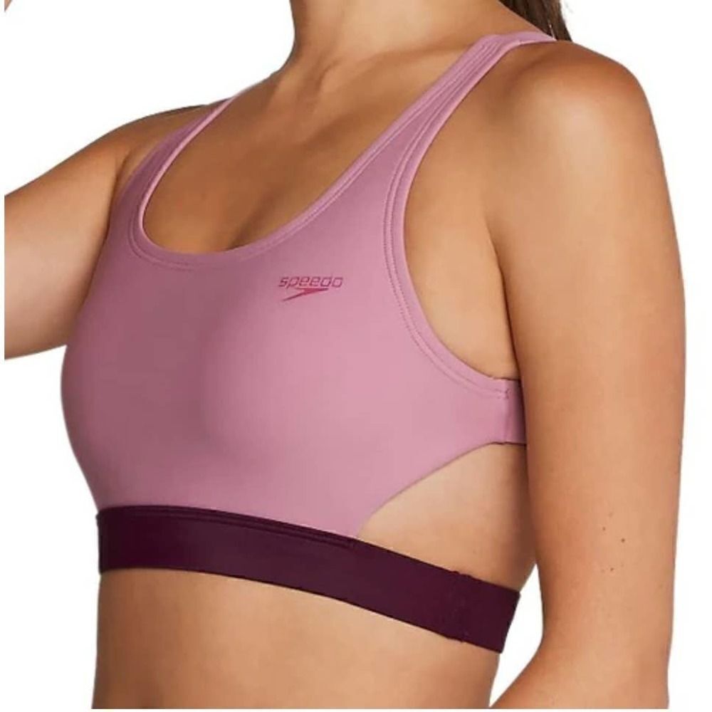 Speedo Keyhole Bikini Swim Top Style 7723973 sz S
